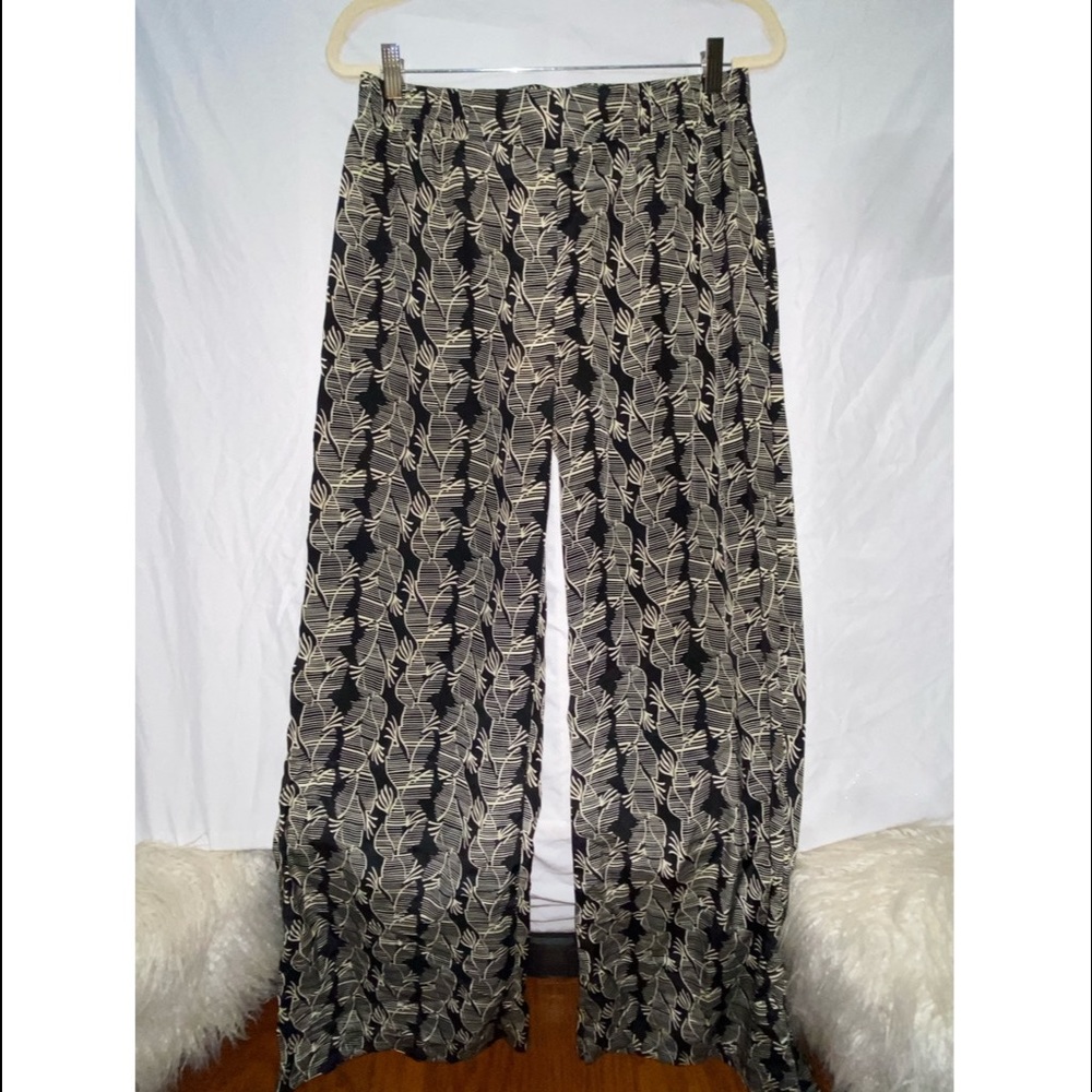 Vintage Style Wide Leg Pants